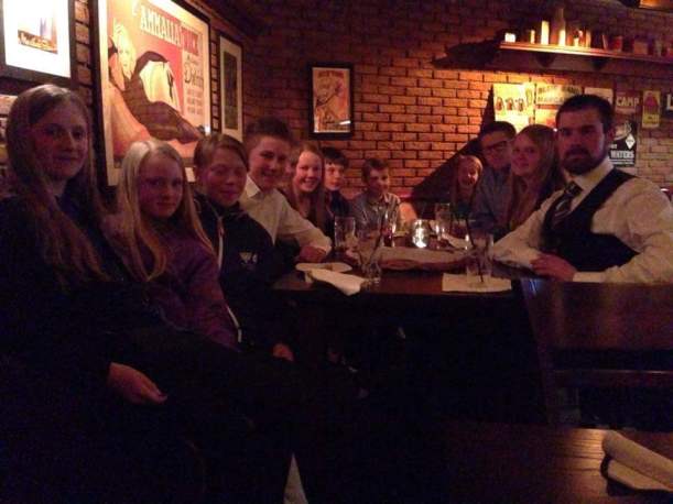 Feiring på Frugård.